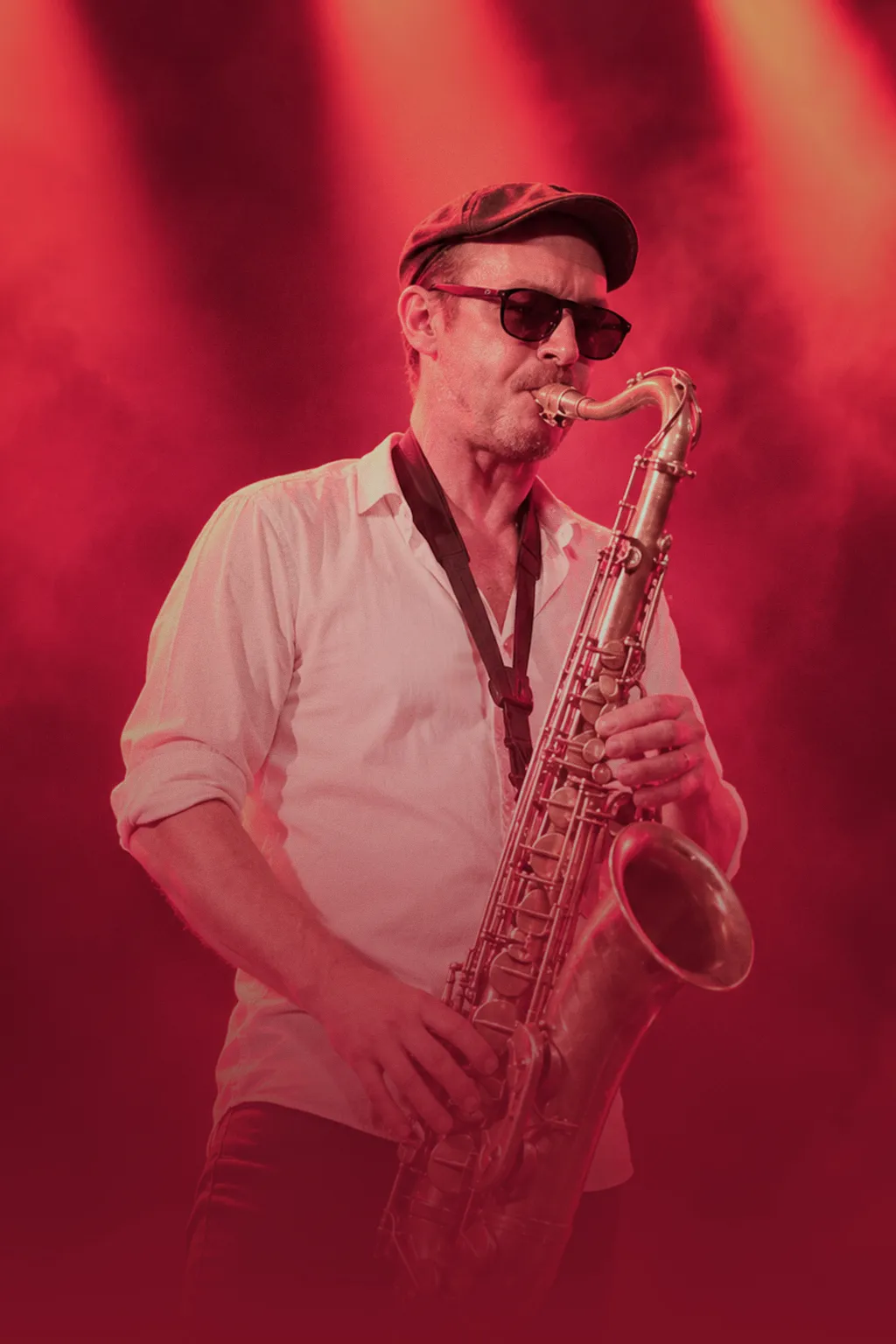 Julien Tessier au saxophone